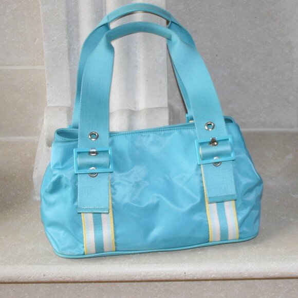 Franco Sarto Handbags - Franco Sarto Blue Nylon Bag